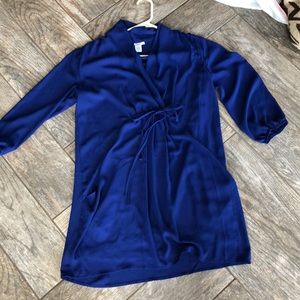 Blue tunic shirt